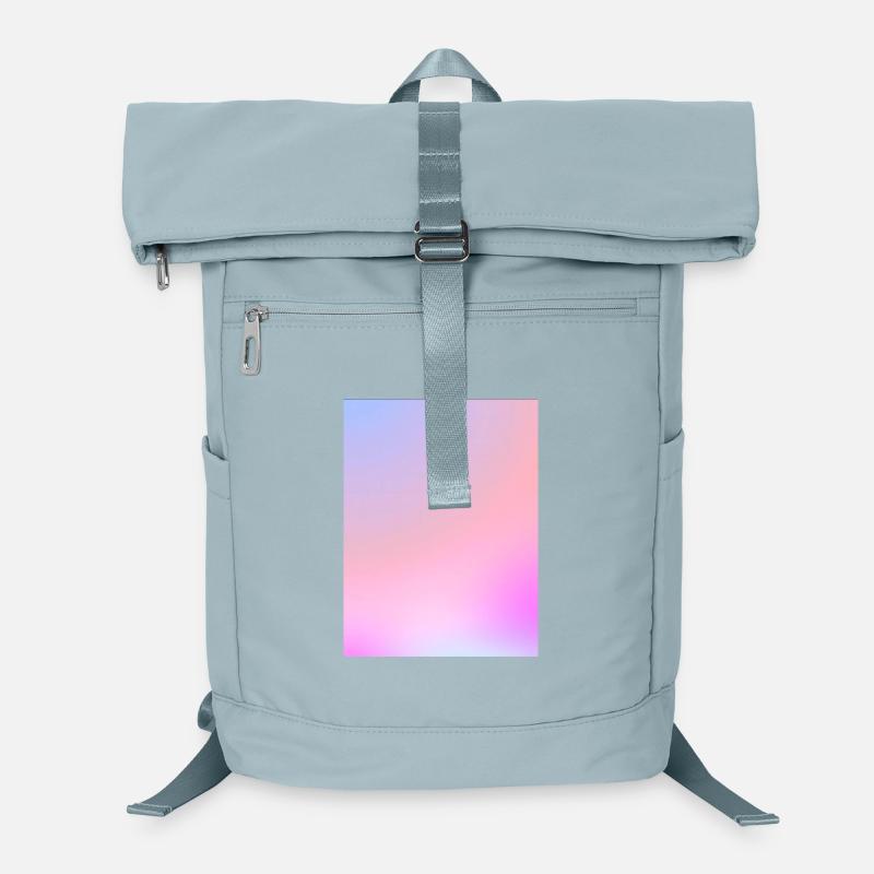 Dégradé pastel de barbe à papa de rêve Sac à dos ordinateur