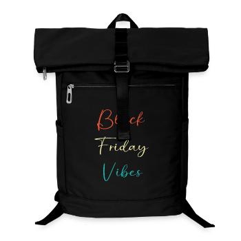 Kaufrausch Black Friday - Laptop-Rucksack  - Schwarz - Vorne