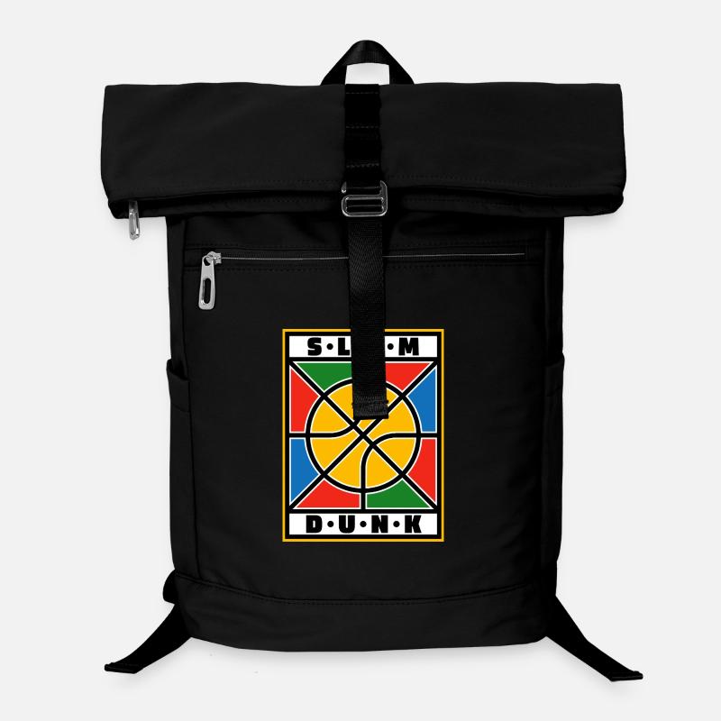 Slam Dunk Basketball Laptop Backpack