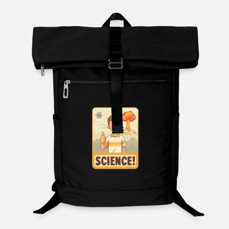 Science Hero : Pouces levés de dessin animé Sac à dos ordinateur