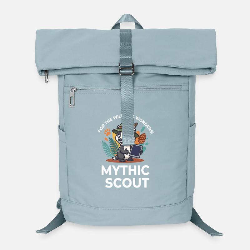 Mythisches Pfadfinder-Dachs-Wild und Wunder-Design Laptop-Rucksack 