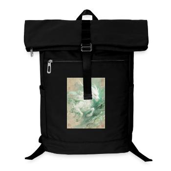 Bai Ze: The Messenger of Divine Wisdom - Laptop Backpack - black - Front