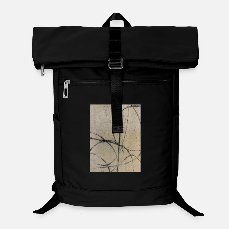 Abstrakte Kunst auf Pullover Laptop-Rucksack 