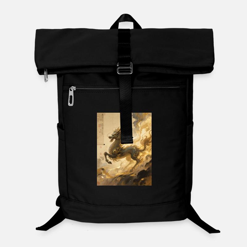 Jade Dawn: Qilin – Heiliges Omen - Laptop-Rucksack  - Schwarz
