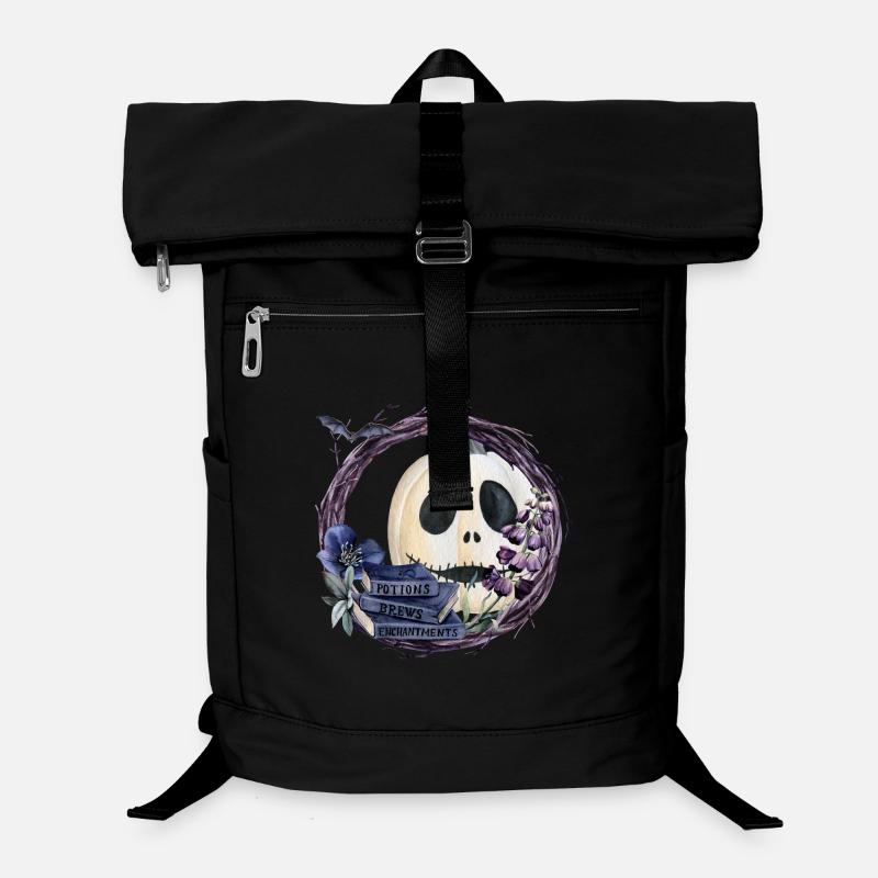 Halloween Kürbis Laptop-Rucksack 