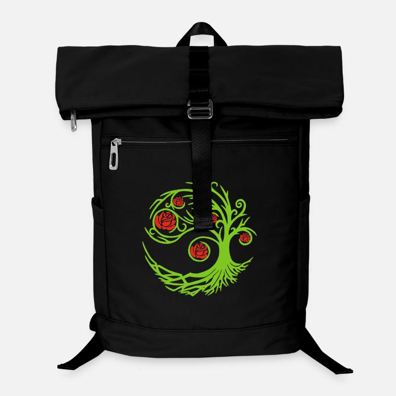Strange rose bush Laptop Backpack