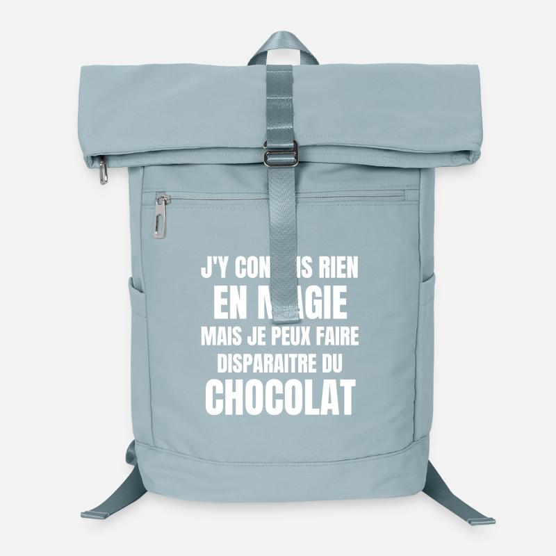 chocolat, chocolat humour, manger du chocolat Sac à dos ordinateur