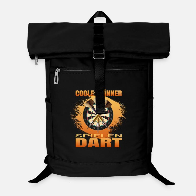 Coole Männer spielen Dart Laptop-Rucksack 