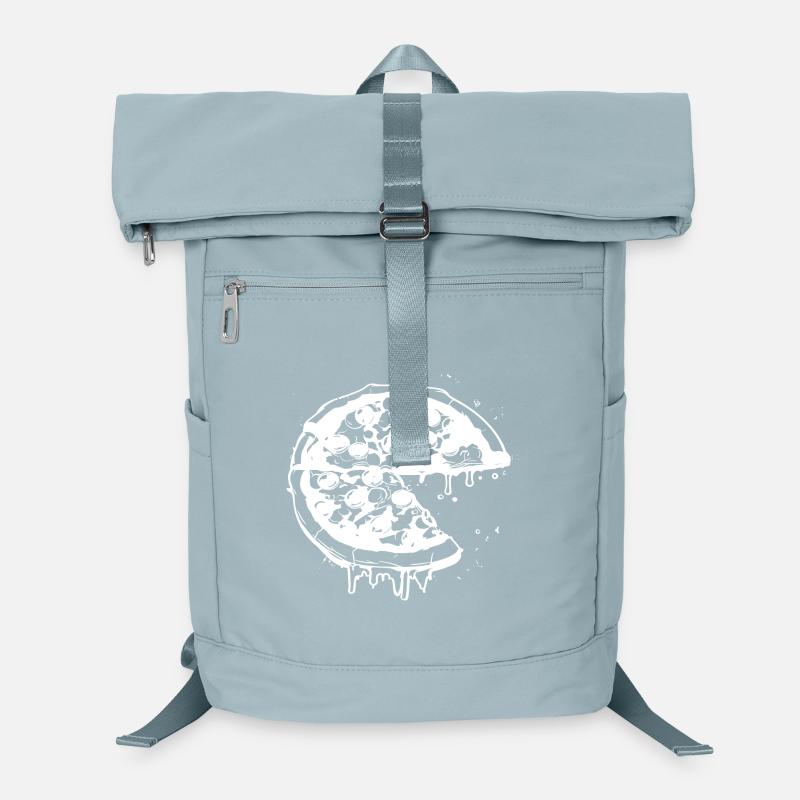 Pizza Zeichnung Laptop-Rucksack 