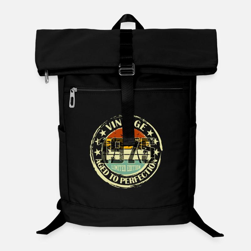 Vintage Quality 1975 Geburtstagsparty Geschenk - Laptop-Rucksack  - Schwarz