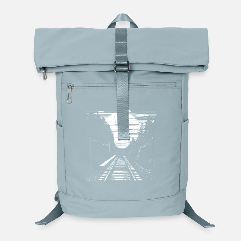 Eisenbahn Grafik Laptop-Rucksack 