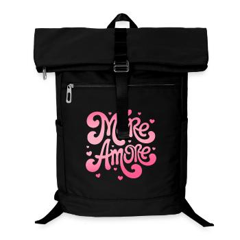 More Amore Hearts - Laptop Backpack - black - Front