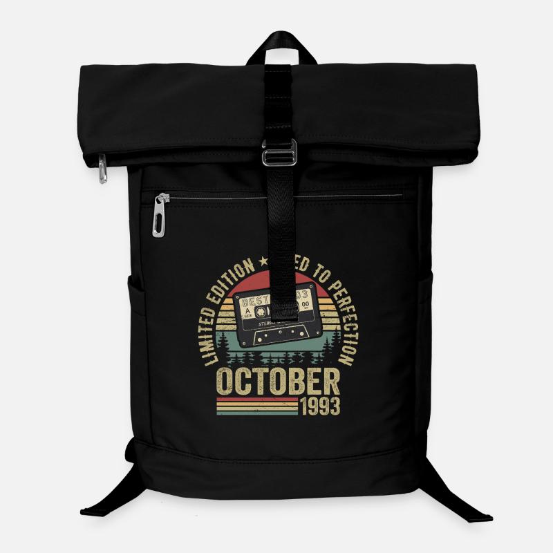 Classic Car October 1993 Birthday Gift October Laptop Backpack