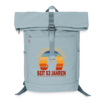 53 Jahre Beziehung Jahrestag Hochzeitstag - Laptop-Rucksack  - Eisblau - Vorne