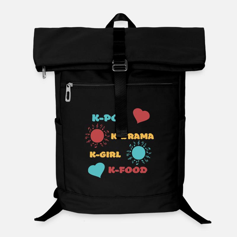 K-Pop K-Drama 3 benutzerdefinierte Farben Laptop-Rucksack 