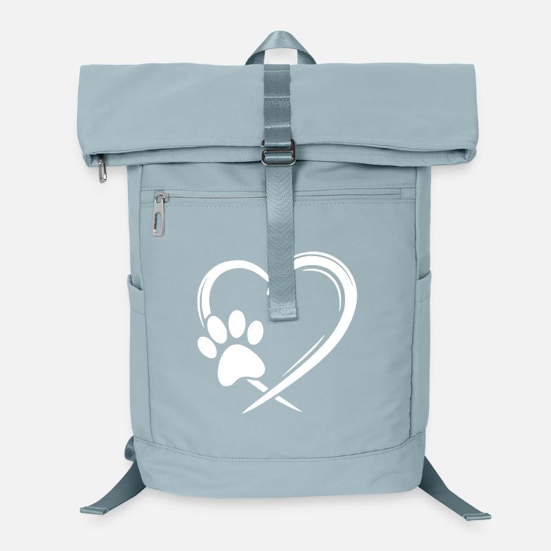 Herz Pfote Laptop-Rucksack 