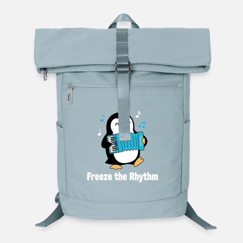 Pingouin à l’accordéon Sac à dos ordinateur
