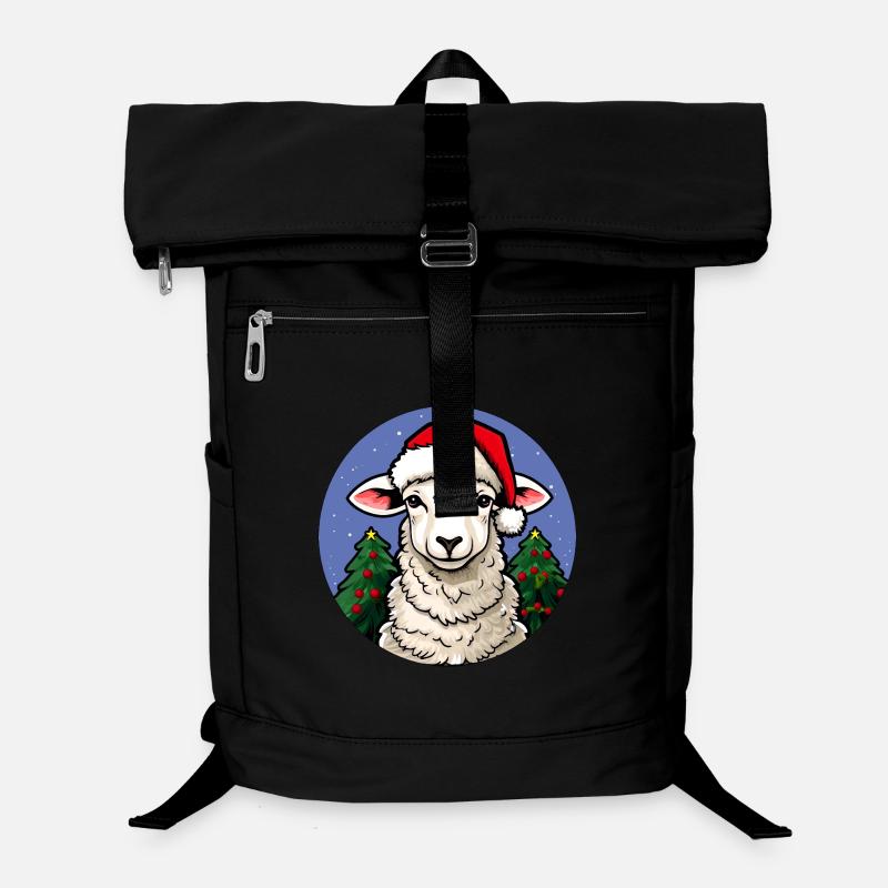 Sheep Christmas Laptop Backpack