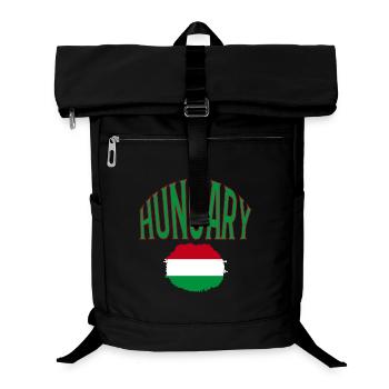 Hungary - Laptop-Rucksack  - Schwarz - Vorne