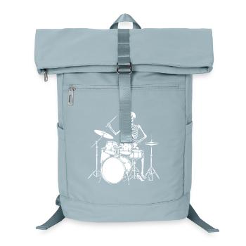 Skeleton Drummer Jam - Laptop-Rucksack  - Eisblau - Vorne