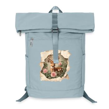 Deer Vintage - Laptop Backpack - ice blue - Front