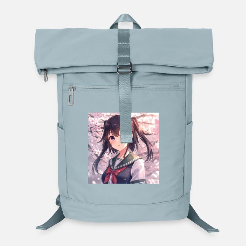 Cherry Blossom School Uniform Laptop Backpack