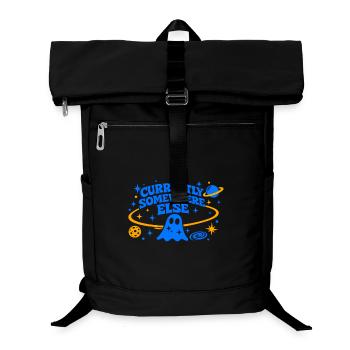 CURRENTLY SOMEWHERE ELSE - Laptop-Rucksack  - Schwarz - Vorne