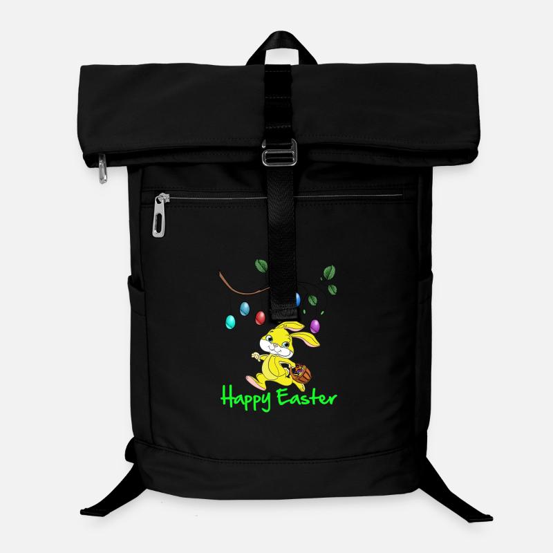 Pâques, Joyeuses Pâques, Lapin de Pâques, joyeuses Pâques Sac à dos ordinateur