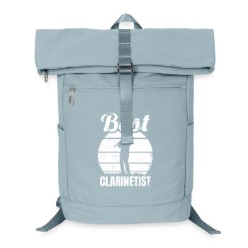 Bester Klarinettist - Laptop-Rucksack  - Eisblau - Vorne