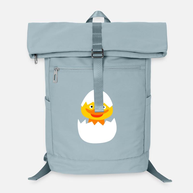 poussin mignon Pâques mignon enfants oeuf oeuf de Pâques jaune Sac à dos ordinateur