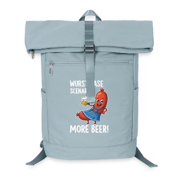 Scénario de cas de saucisse : plus de bière ! - Sac à dos ordinateur - bleu glacier - Devant