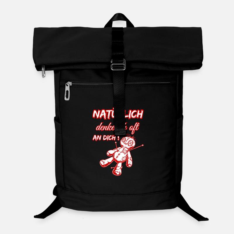 Natürlich denke ich oft an dich! - Voodoo Puppe Laptop-Rucksack 