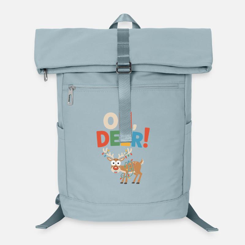 Oh, Deer! Funny Christmas Gift Design Laptop Backpack
