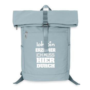 Educator - Laptop Backpack - ice blue - Front