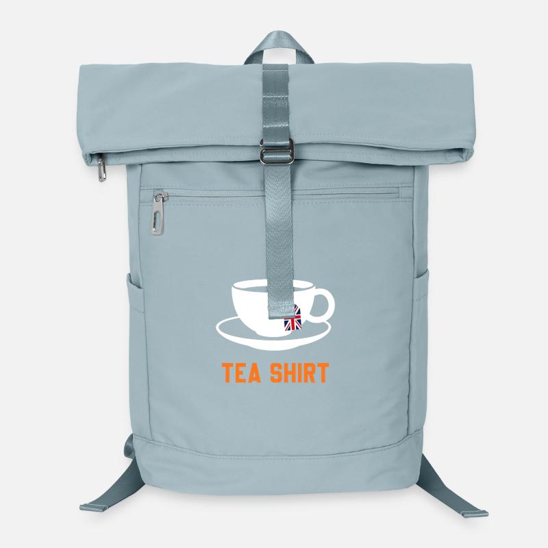 Teehemd – Wortspiel mit ruhiger Teetasse Laptop-Rucksack 