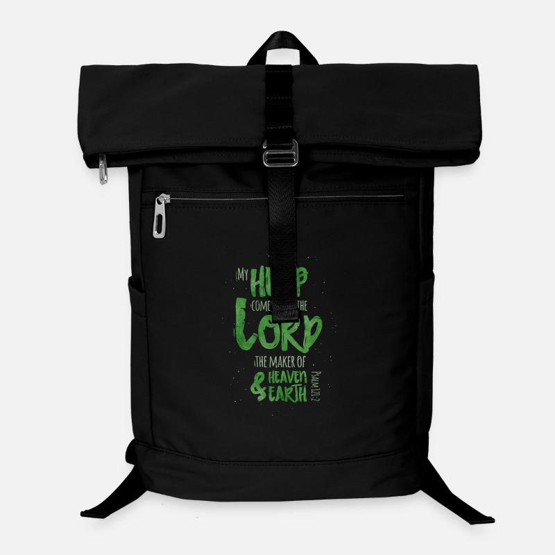My Help Comes From The Lord Laptop-Rucksack 
