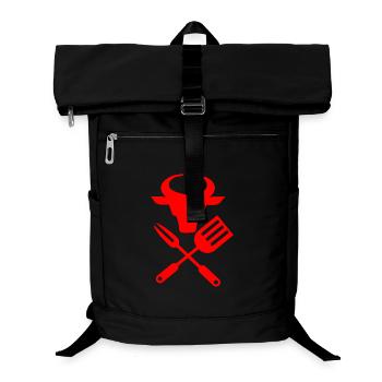 Bull head Barbeque tools, kitchen utensils - Laptop Backpack - black - Front