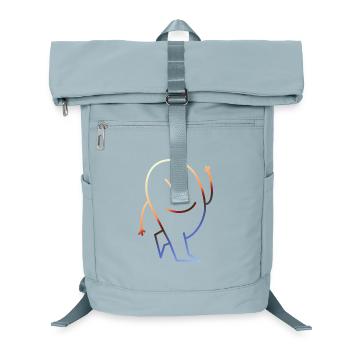 Lustige Bilder Retro Vintage - Laptop-Rucksack  - Eisblau - Vorne