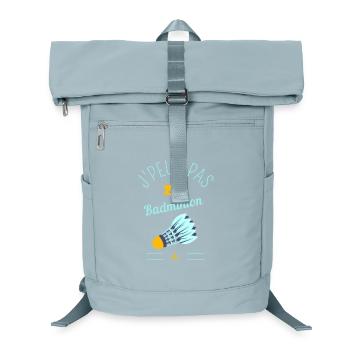 J Kann nicht J Yellow Badminton haben - Laptop-Rucksack  - Eisblau - Vorne