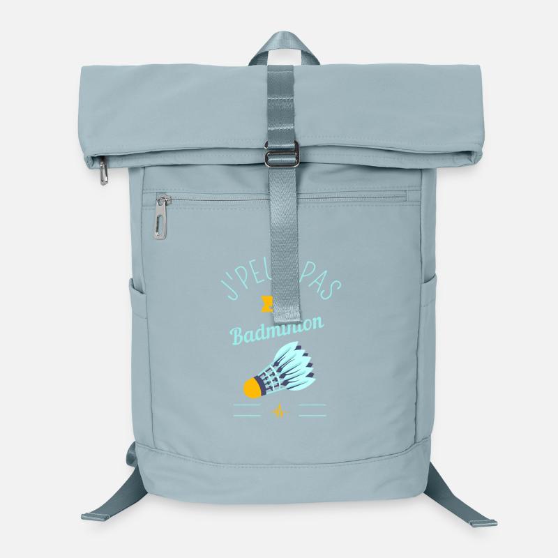 J Can not j have Yellow Badminton Laptop Backpack