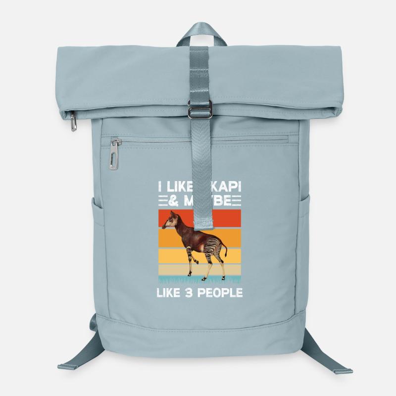 Ich mag Okapi Laptop-Rucksack 