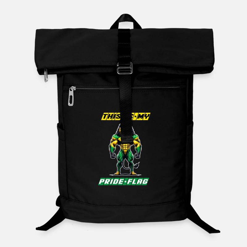 Jamaica lions that's my flag Laptop Backpack