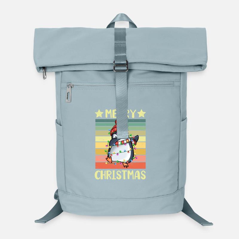 Joyeux Noël Pingouin Sac à dos ordinateur
