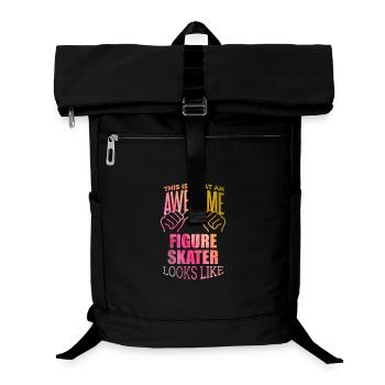 Patinage artistique - Sac à dos ordinateur - noir - Devant