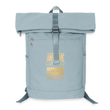 Japanese - Laptop Backpack - ice blue - Front