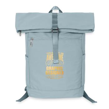 Graphic Designer - Laptop Backpack - ice blue - Front