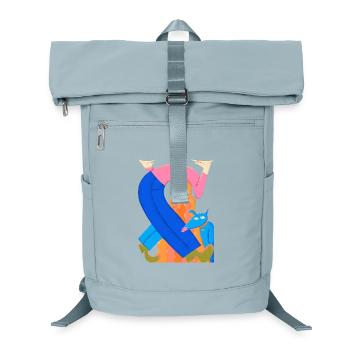Knotted with life - Laptop Backpack - ice blue - Front