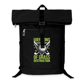 Golf - Weapons of Grass Destruction - Laptop Backpack - black - Front