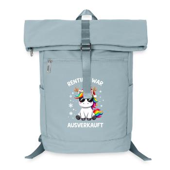 Reindeer was sold out Unicorn Christmas - Laptop Backpack - ice blue - Front