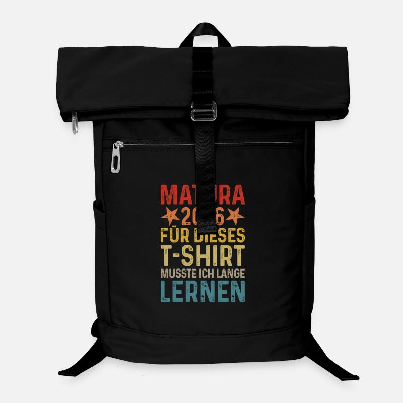 Matura 2026 - Laptop-Rucksack - Schwarz